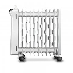 先锋（Singfun）DS1651取暖器 电暖器 电暖气家用 11片大热浪专利电油汀 节能省电 烘衣加湿