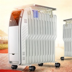 先锋（Singfun）CY43SS-12 远程遥控 LED屏 智能取暖器/家用电暖器/电暖气/12片S型电热油汀