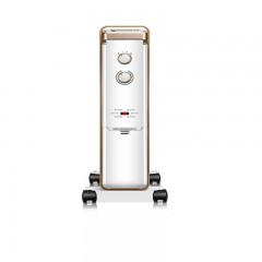 先锋（Singfun）DS1555取暖器 电暖器 家用电暖气片 电热油汀 加热器 14片大面积取暖 节能省电升温快