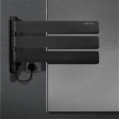 先锋 ZY-HD2053RB-40 电热毛巾架取暖器浴室电暖器壁挂式防水电暖气