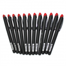 真彩（TRUECOLOR） V2087 状元红考试专用中性笔 0.5mm 黑色 12支/盒