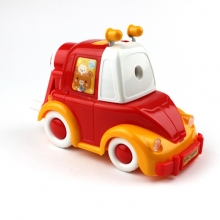 得力 0623 文具小汽车削笔器 削笔刀