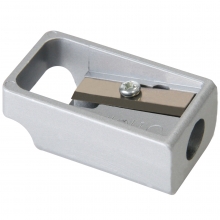 得力（deli）0596 锌合金 卷笔刀削笔器