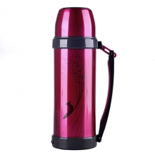 富光 1000ml 户外保温壶304不锈钢保温瓶便携旅行壶热水瓶保温杯水杯 FGL-3259