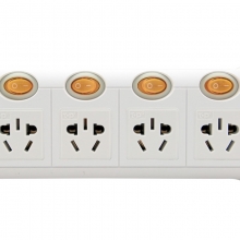 突破四位独立开关 过载保护 TZ-C4K4 3米