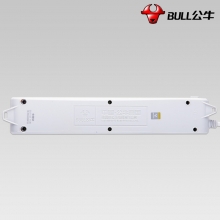 公牛 GN-B08 带总控开关五插位排插  过载保护