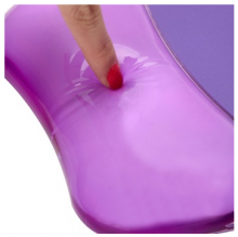 范罗士（FeIlowes） CRC91441 人体工学水晶硅胶护腕式抗菌鼠标垫（魅惑紫）