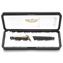 HERO英雄 51A纯黑丽雅金夹高级美工笔 0.38mm