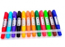 宝克（BAOKE） MP210 油性双头记号笔 12色装