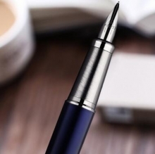 派克（PARKER） IM 蓝色白夹钢笔