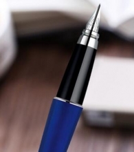 派克（PARKER） 都市 海洋蓝白夹钢笔/墨水笔