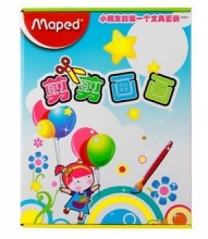 马培德（Maped） CH899921 剪剪画画大礼包（油画棒+水彩笔+幼儿剪刀+花边剪刀+阅读放大镜）