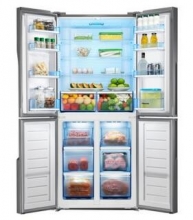 海信（Hisense）BCD-440WTD 440升 电脑无霜 节能 十字对开门冰箱（SPA水离子）