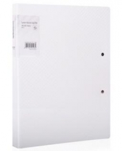 得力（deli） 5428 菱雅系列时尚加厚PP材质文件夹A4 强力夹+板夹 单只装