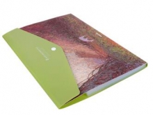 得力（deli）5290 炫彩寻鹿系列分类风琴包 8格 A4