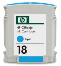 惠普（HP）C4937A 18号 青色墨盒 HP OfficejetL7380,L7580,L7590,ProK5300,K5400dn,K8600