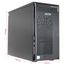 惠普 ML10 GEN9 1路塔式服务器（E3-1225v5 837829-AA1 8G内存+1T硬盘）