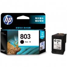 惠普（HP） 803 原装彩色墨盒(黑色) 适用机型:2132/2131/1112/1111 