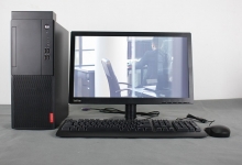联想（Lenovo） 启天410  台式电脑I3-6100/B250/8G/1T/集成显卡/DVDrw含含19.5寸显示器/Dos