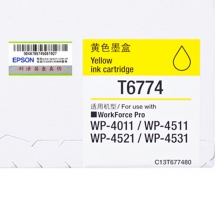 爱普生 大容量墨盒 (T6774 黄色)
