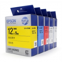 爱普生（EPSON） 标签带色带（LK-6YBW黄底黑字24mm）