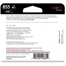 惠普（HP）C8766ZZ 855号彩色墨盒（适用Photosmart B8338 9808 K7108）