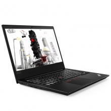 联想(ThinkPad) E480（20KNA00FCD）14英寸轻薄笔记本电脑（Intel,Al BK,I7_8550U,8G,256 SSD,FHD,3Cell_45WH,,No FPR,BLKB,Win10,RX550 2G）