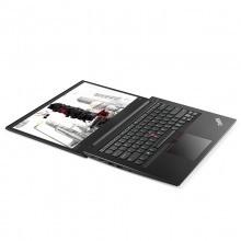 联想(ThinkPad) E480（20KNA00FCD）14英寸轻薄笔记本电脑（Intel,Al BK,I7_8550U,8G,256 SSD,FHD,3Cell_45WH,,No FPR,BLKB,Win10,RX550 2G）