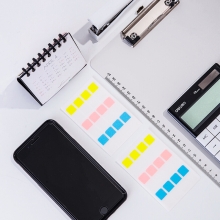 得力(deli) 96枚索引标贴指示贴 28*12mm 25905（混色）