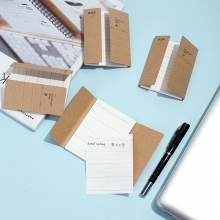 得力(deli) 66320 牛皮纸单词本百事贴  （混色）