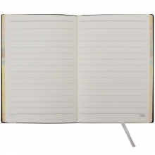 得力 3194 伊芙系列皮面本 笔记本记事本  蓝色