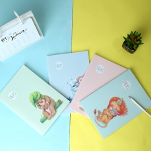 得力(deli)  FA560 A5/60页 几米拥抱系列 缝线软抄本 记事本