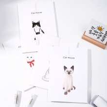 得力 (deli) FA540-4  爵士猫系列 缝线软抄本 A5/40页 4本装