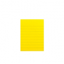 3M 643SL 狠贴系列黄色横线报事贴76mm*101mm