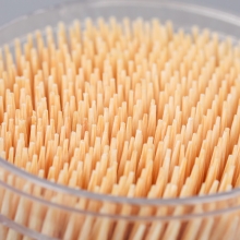 唐宗筷 2罐1000支 牙签 黑+红简约2罐装牙签 家用竹牙签 C6229