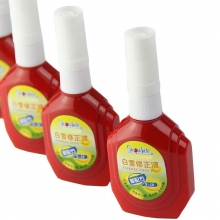 白雪（snowhite） X-18 修正液18ML 颜色随机 办公用品 12瓶/盒
