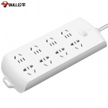 公牛（BULL）GN-B2080 8位3米 总控开关 插座