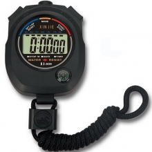 苦旅（kulv） 大屏秒表计时器 黑色