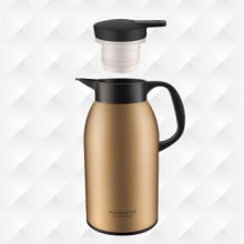 富光 不锈钢大容量家用保温壶 WFZ-2000 金色 2L