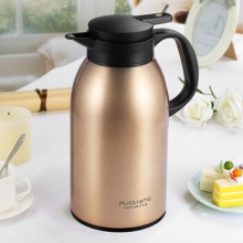 富光 不锈钢大容量家用保温壶 WFZ-2000 金色 2L