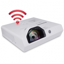 松下 PT-XW3360STC 短焦宽屏投影机 白色 官方标配