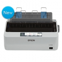 爱普生（EPSON） LQ-300KH 针式打印机 卷筒简约型单据 80列(1+3层拷贝） 有线网络 白色 1年保修