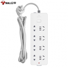 公牛（BULL） GN-403 8位10米 总控开关 插座