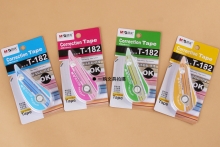 晨光（M&G）T-182 修正带 6mx5mm 外壳颜色随机 12卡/盒