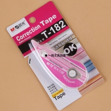 晨光（M&G）T-182 修正带 6mx5mm 外壳颜色随机 12卡/盒