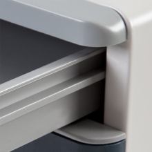 齐心（COMIX）B2201 五层带锁桌面文件柜