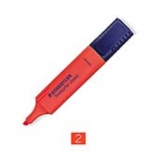 施德楼（Staedtler） 荧光笔 10支/盒（364-2）（红色）