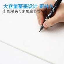 百乐（PILOT） SW-VSP大容量草图笔 V-Sign Pen签字笔 黑色