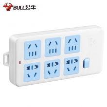 公牛 10A250V GN-109K 无线 单开关无线插排