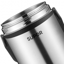 苏泊尔（SUPOR）KF15A1  1.5L不锈钢保温饭盒便当盒保温桶 黑色